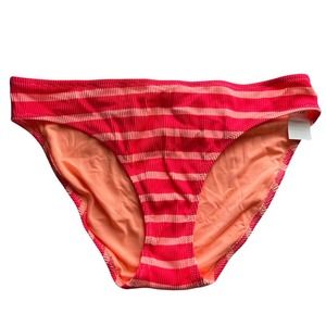 Aerie Striped Ribbed Bikini Bottoms Size Small NWT